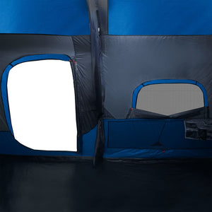 Tenda da Campeggio 9 Persone Blu 441x288x217 cm 94299