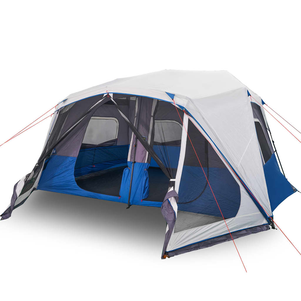 Tenda da Campeggio con LED Azzurra 443x437x229 cm 94302