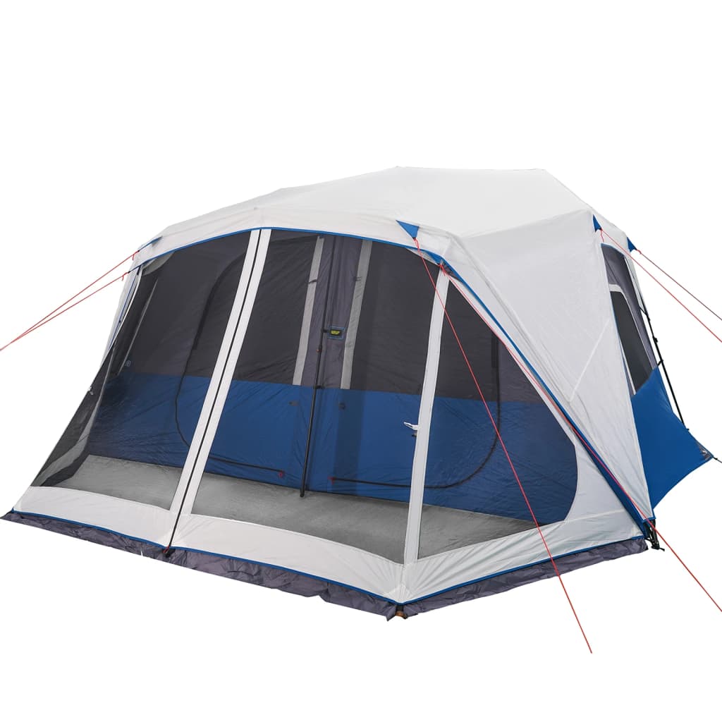 Tenda da Campeggio con LED Azzurra 443x437x229 cm 94302