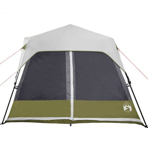 Tenda da Campeggio con LED Verde 441x288x217 cm 94310