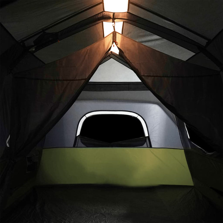 Tenda da Campeggio con LED Verde 441x288x217 cm 94310