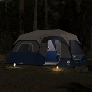 Tenda da Campeggio con LED Blu 441x288x217 cm 94311