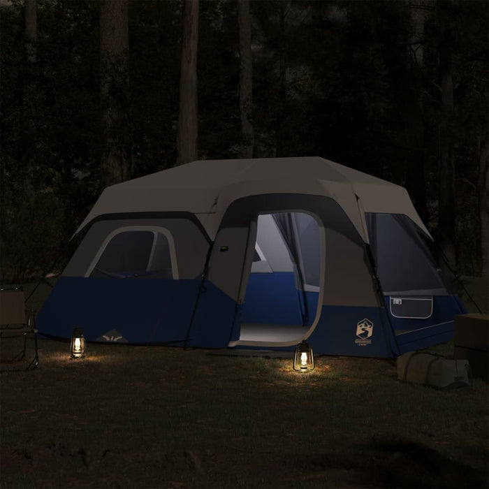 Tenda da Campeggio con LED Blu 441x288x217 cm 94311