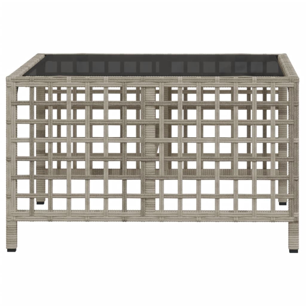 Divani da Giardino ad Angolo 3 pz Cuscini Grigio in Polyrattan 365449