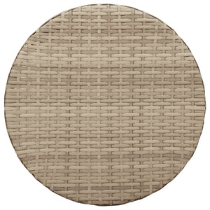 Set da Bistrò 3 pz con Cuscini Beige in Polyrattan 365676