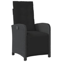 Set da Bistrò 3 pz con Cuscini Nero in Polyrattancod mxl 89563