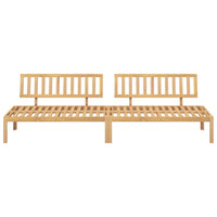 Divani Centrali da Giardino Pallet 2pz Legno Massello di Acacia 3209307