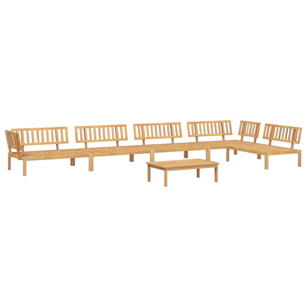 Set Divano Pallet da Giardino 6 pz in Legno Massello di Acacia 3209313