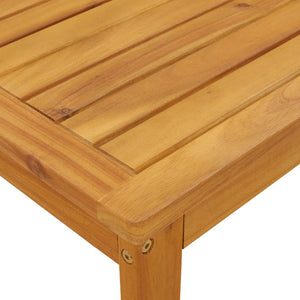 Set Divani Pallet da Giardino 2pz in Legno Massello di Acacia 365848