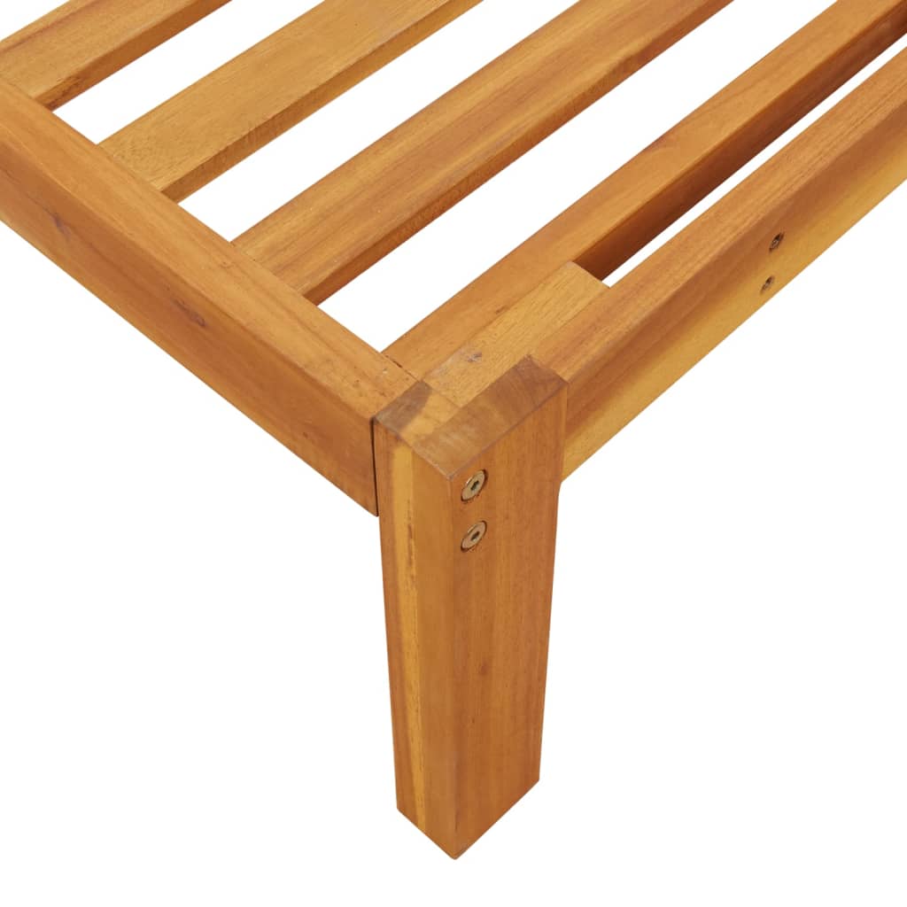 Set Divani Pallet da Giardino 2pz in Legno Massello di Acacia 365848