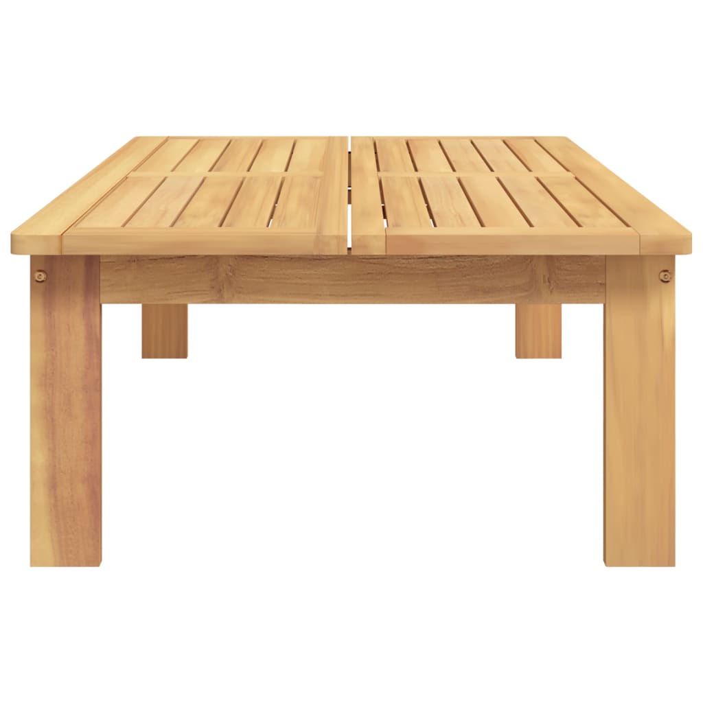 Tavolo da Giardino 100x60x30 cm in Legno Massello di Acacia 365851