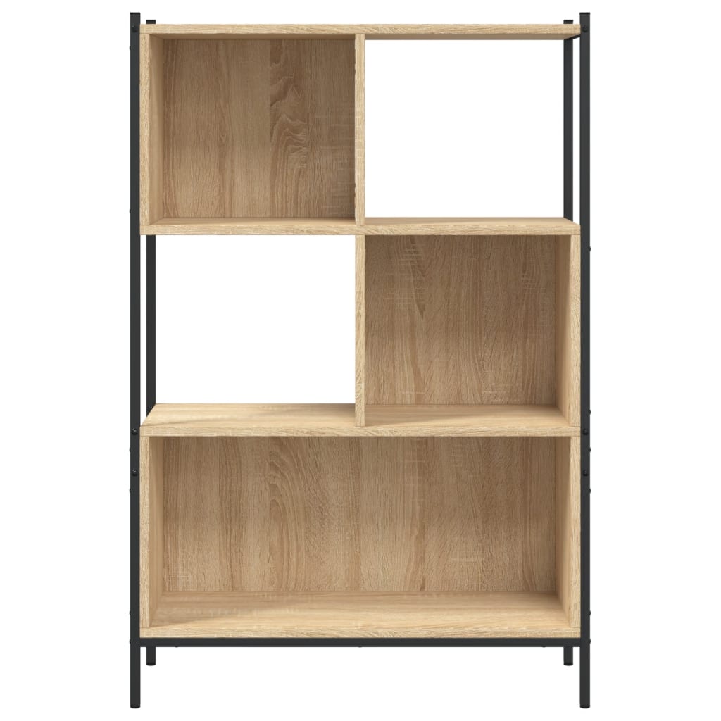 Libreria Rovere Sonoma 72x28x109 cm in Legno Multistrato 838884