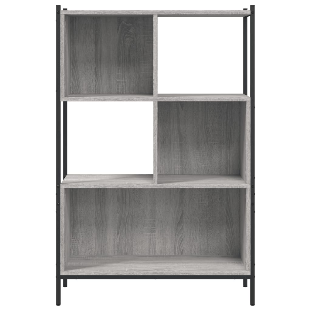 Libreria Grigio Sonoma 72x28x109 cm in Legno Multistrato 838886