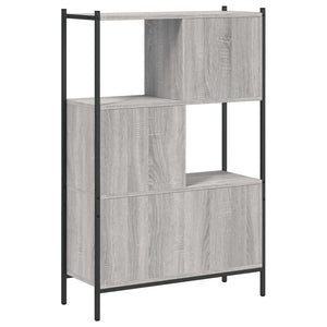 Libreria Grigio Sonoma 72x28x109 cm in Legno Multistrato 838886