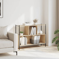 Libreria Rovere Sonoma 102x28x77,5 cm in Legno Multistratocod mxl 133973