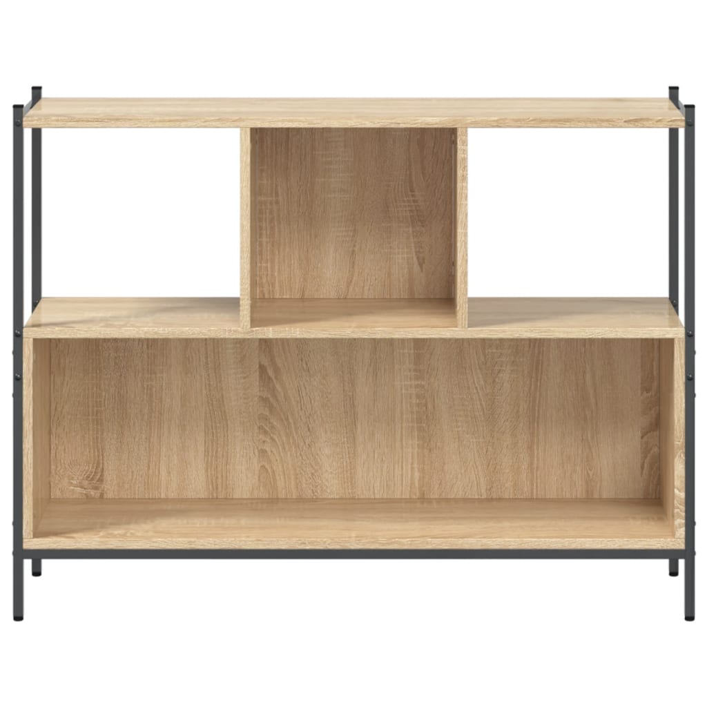 Libreria Rovere Sonoma 102x28x77,5 cm in Legno Multistrato 838899