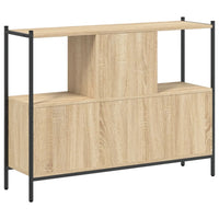 Libreria Rovere Sonoma 102x28x77,5 cm in Legno Multistrato 838899