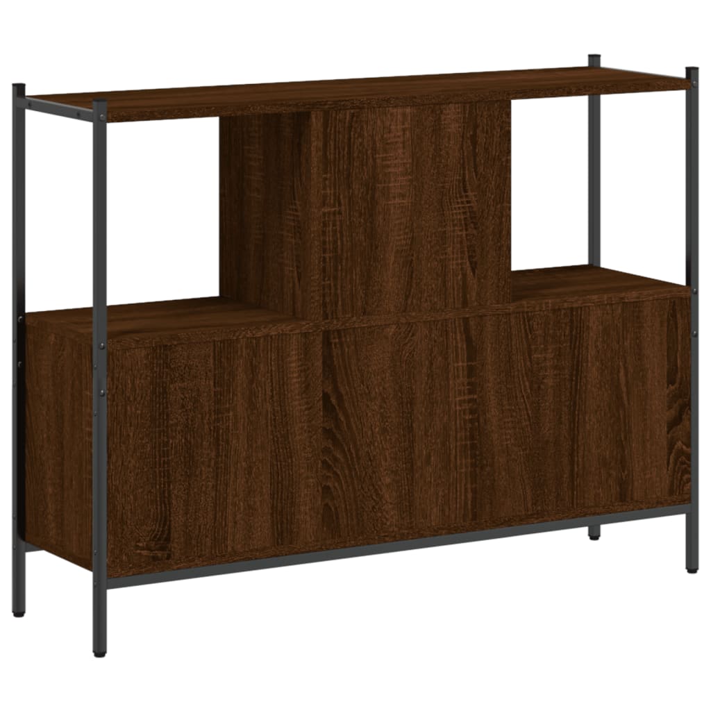 Libreria Rovere Marrone 102x28x77,5 cm in Legno Multistrato 838902