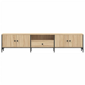 Mobile TV Cassetto Rovere Sonoma 200x25x44 cm Legno Multistrato 838989