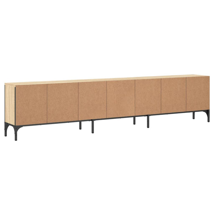 Mobile TV Cassetto Rovere Sonoma 200x25x44 cm Legno Multistrato 838989