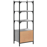 Libreria 3Ripiani Grigio Sonoma 41x30x109,5cm Legno Multistrato 839001