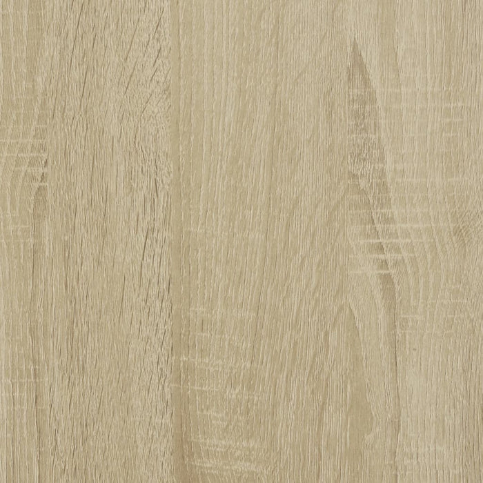 Tavolino Consolle Rovere Sonoma 75x32x75cm in Legno Multistrato 839054