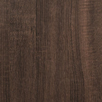 Tavolino da Salotto Rovere Marrone 91x91x40cm Legno Multistrato 839077