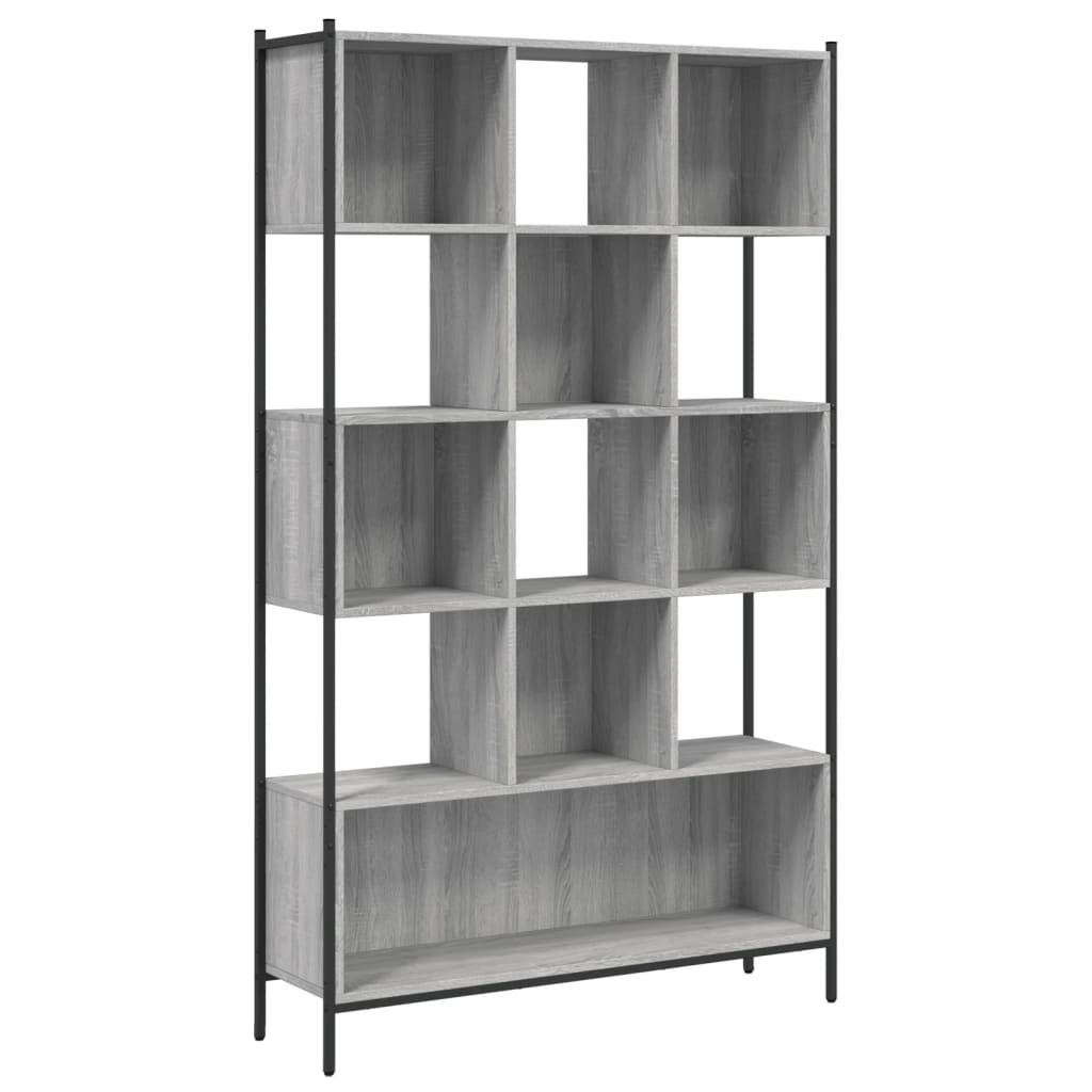 Libreria Grigio Sonoma 102x28x172 cm in Legno Multistratocod mxl 134327