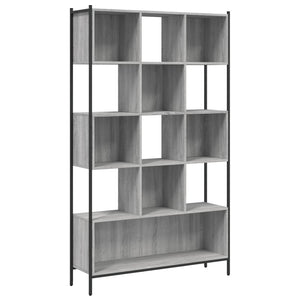 Libreria Grigio Sonoma 102x28x172 cm in Legno Multistratocod mxl 134327