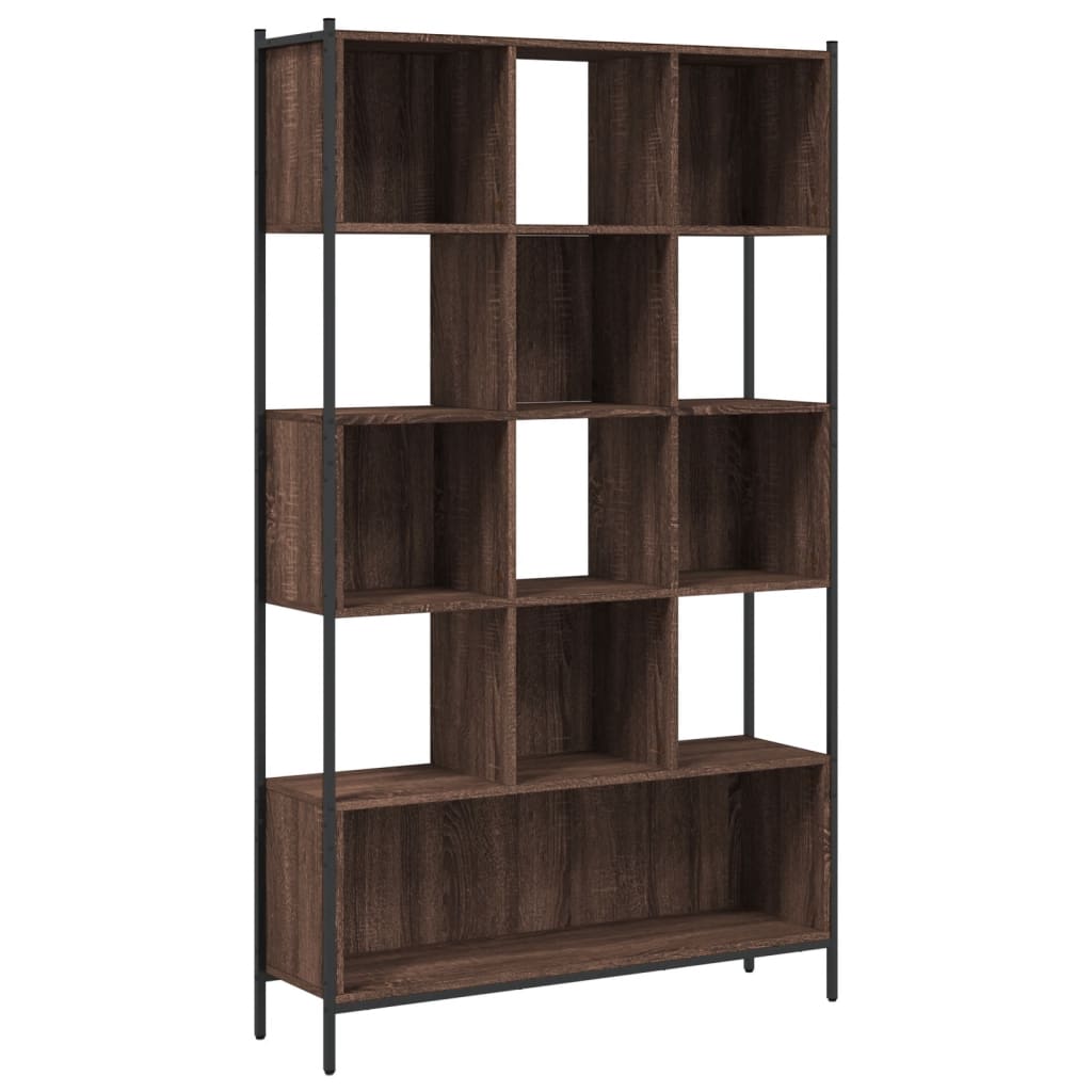 Libreria Rovere Marrone 102x28x172 cm in Legno Multistrato 3213661