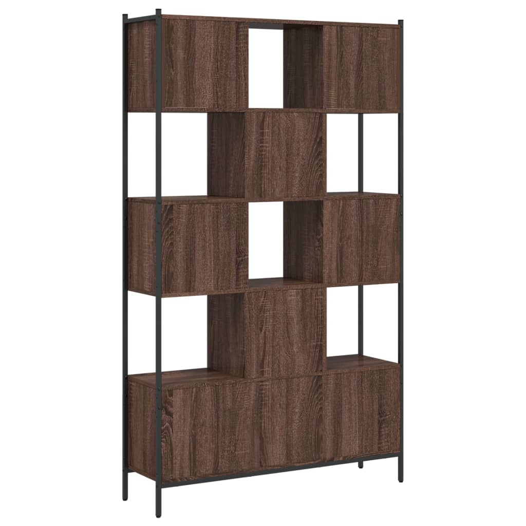 Libreria Rovere Marrone 102x28x172 cm in Legno Multistrato 3213661