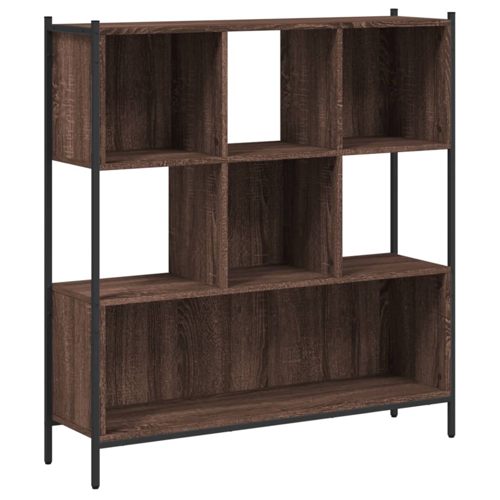 Libreria Rovere Marrone 102x28x172 cm in Legno Multistrato 3213661