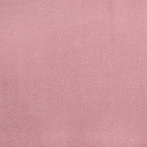 Giroletto con Testiera Rosa 200x200 cm in Velluto 3207946