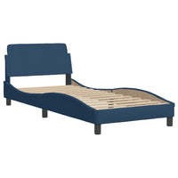 Letto con Materasso Blu 80x200 cm in Tessuto 3208290