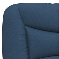 Letto con Materasso Blu 90x200 cm in Tessuto 3208512