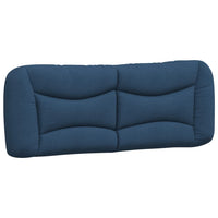 Letto con Materasso Blu 140x190 cm in Tessuto 3208533