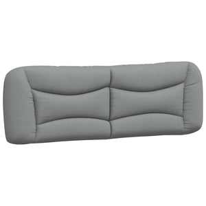 Letto con Materasso Grigio Chiaro160x200 cm Tessuto 3208541