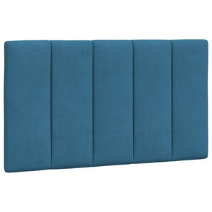 Letto con Materasso Blu 90x200 cm in Velluto 3208578