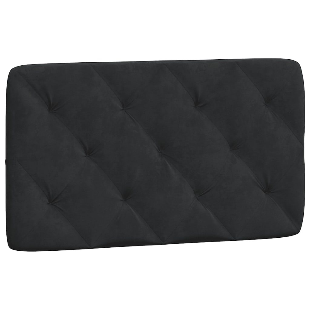 Letto con Materasso Nero 90x190 cm in Velluto 3208630