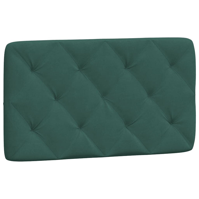 Letto con Materasso Verde Scuro 90x190 cm in Velluto 3208631