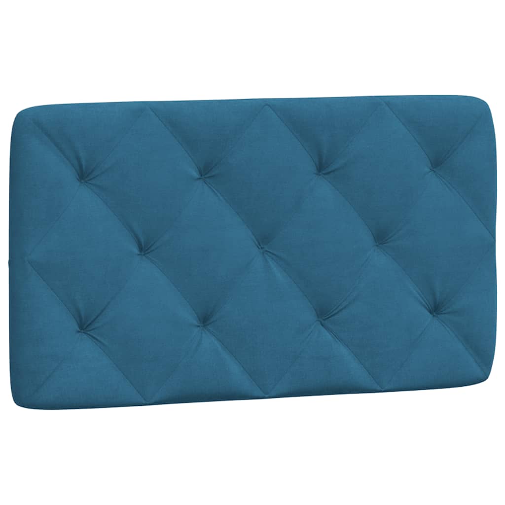 Letto con Materasso Blu 90x190 cm in Velluto 3208632