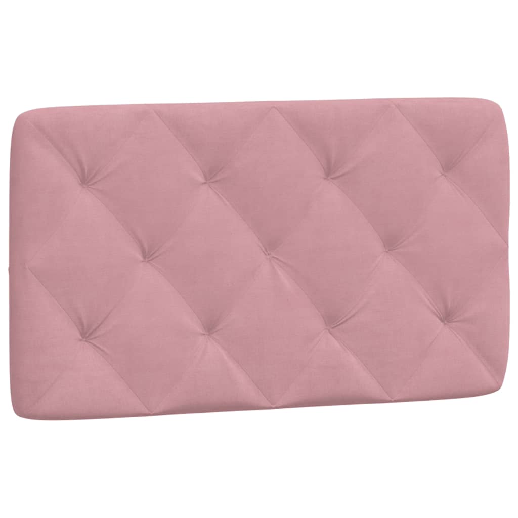 Letto con Materasso Rosa 90x190 cm in Velluto 3208633