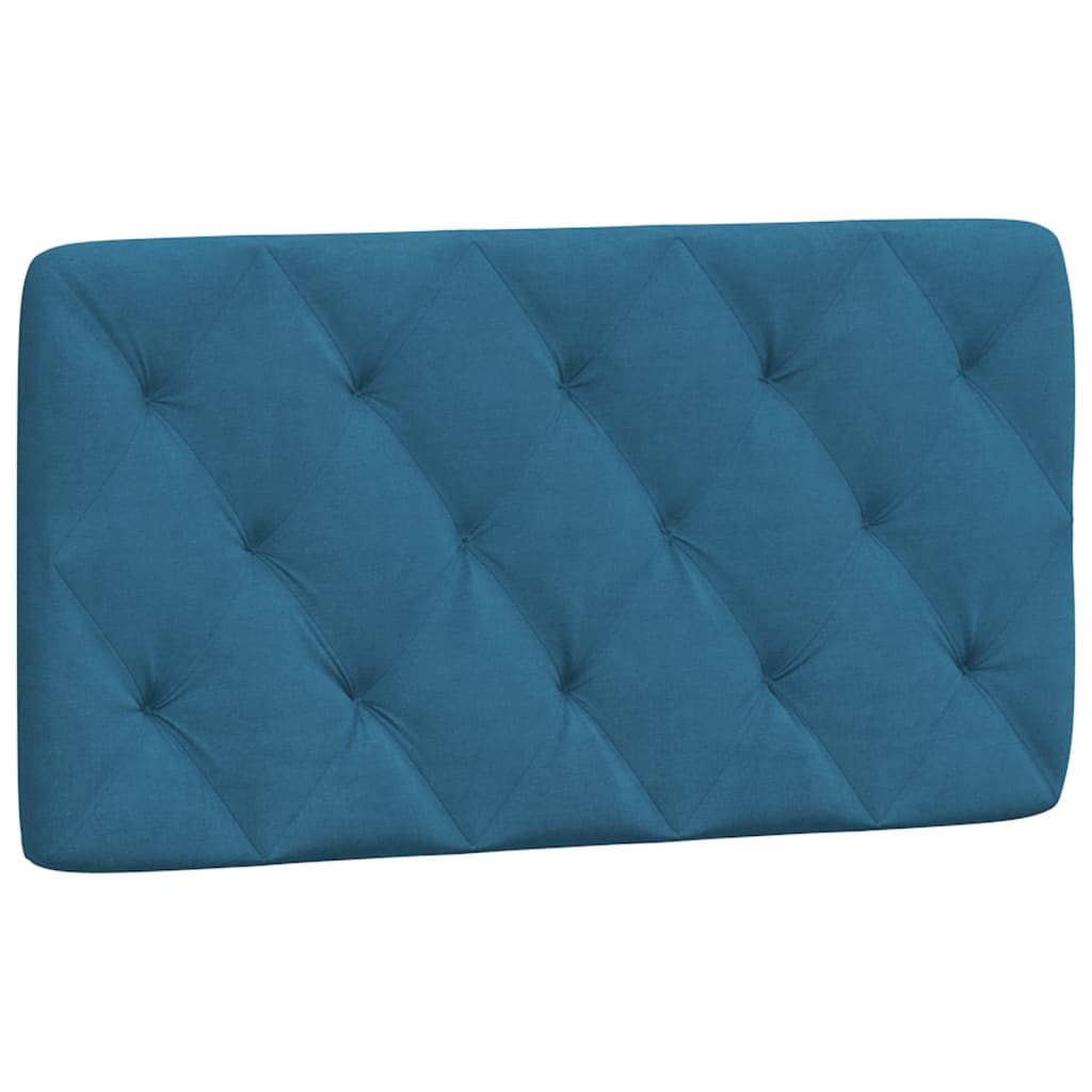 Letto con Materasso Blu 100x200 cm in Velluto 3208644