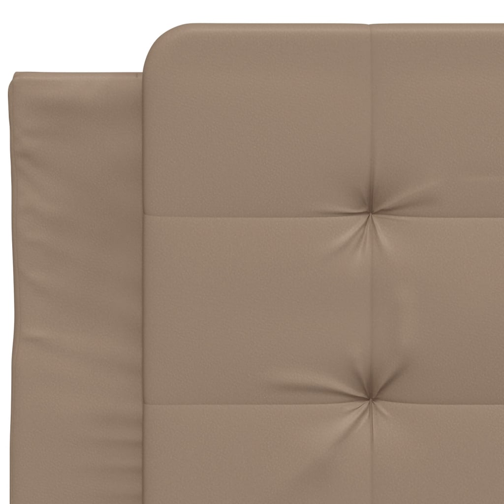 Letto con Materasso Cappuccino 80x200 cm Similpelle 3208828