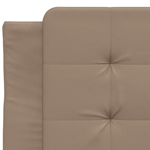 Letto con Materasso Cappuccino 90x190 cm Similpelle 3208835