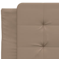 Letto con Materasso Cappuccino 90x200 cm in Similpelle 3208842