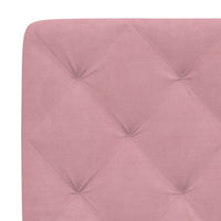 Giroletto con Luci LED Rosa 160x200 cm in Velluto 3213866