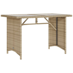 Set Divano da Giardino 6 pz con Cuscini Beige in Polyrattan 3213552