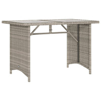 Set Divano da Giardino 6pz con Cuscini Grigio Chiaro Polyrattan 3213554