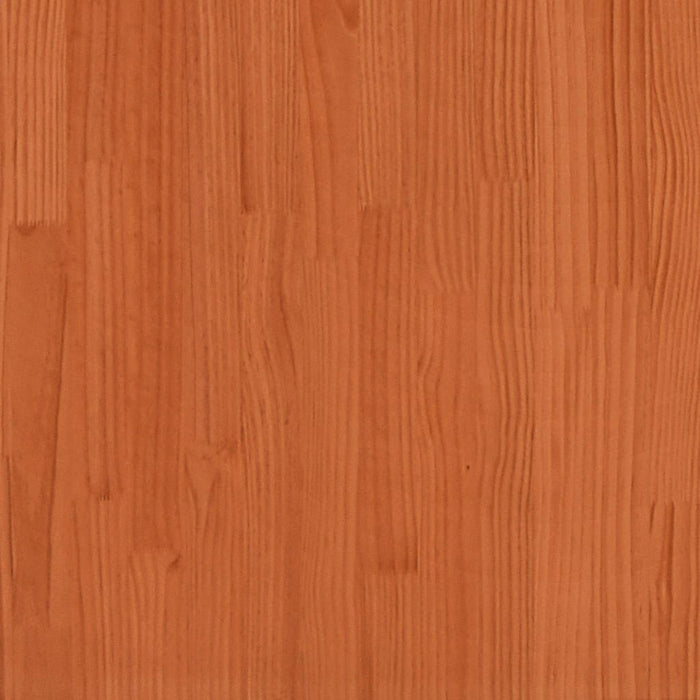 Giroletto Marrone Cera 90x190 cm in Legno Massello di Pino 844164